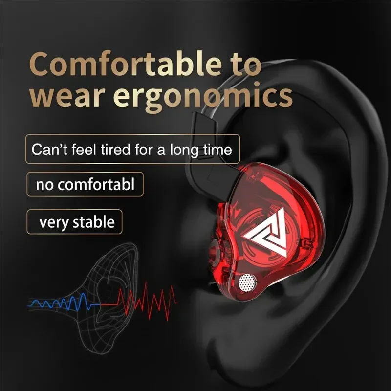 Original QKZ AK6 Copper Driver - Audiophile Headphone Wired ulasan dan harga