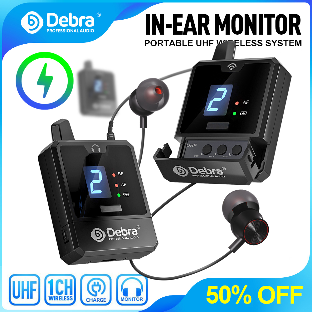 Debra UHF IEM Wireless In-Ear  - In Ear Monitor Iem ulasan dan harga
